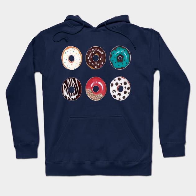 donuts Hoodie by tetiana12.art